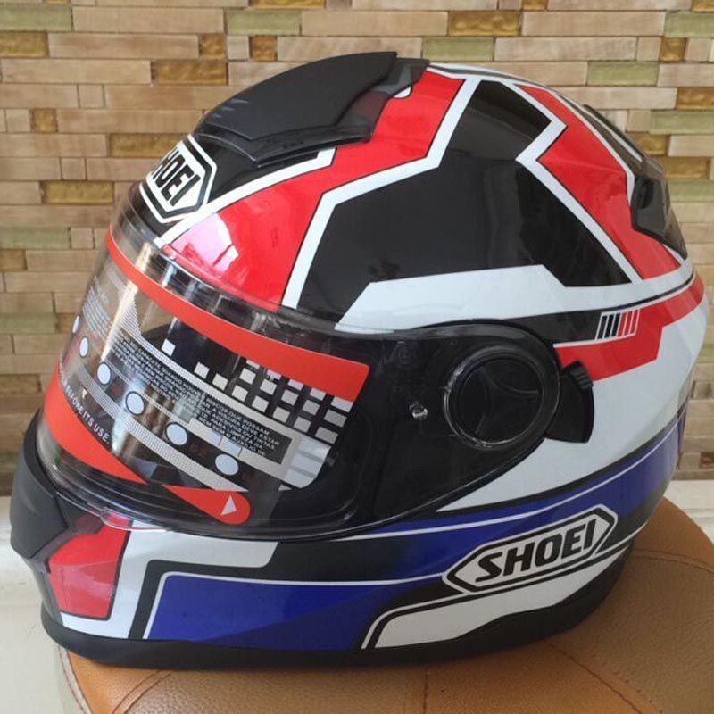 shoei dual visor helmet