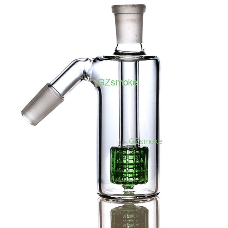 Hookahs Online Sale 14mm 45 Degree Glass Ash Catcher For Bong 14.4mm