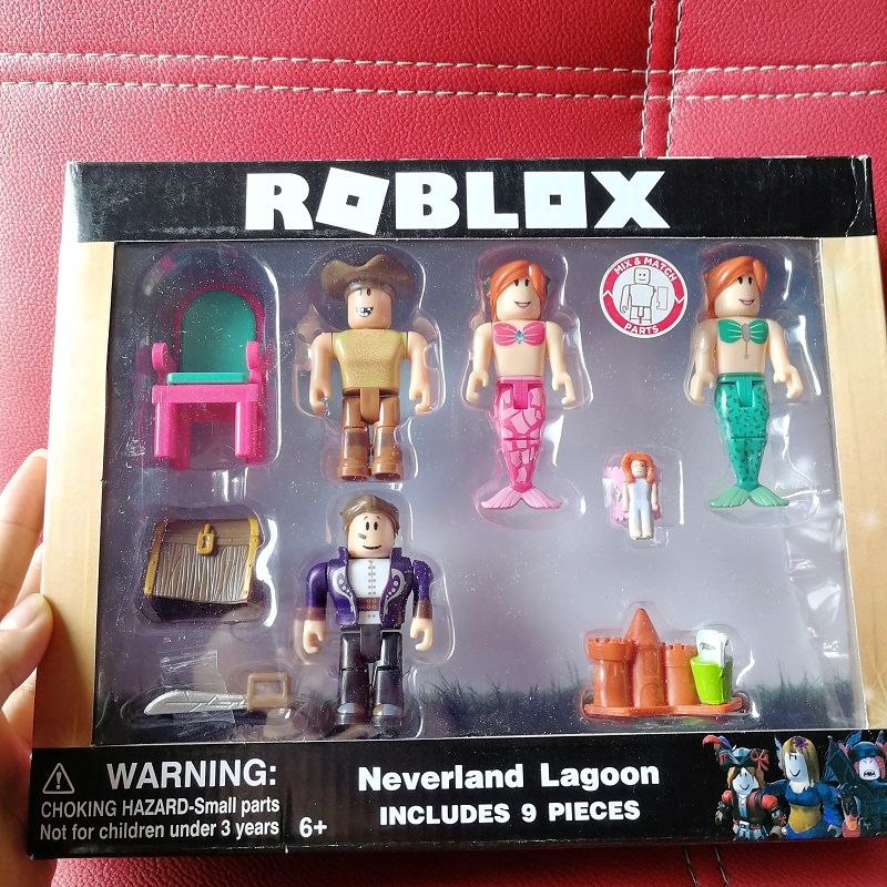 Dhl Frete Grátis Roblox Personagens Figura 7 75 Cm Pvc Jogo Figma Oyuncak Ação Figuras Brinquedos Roblox A Pequena Sereia Edtion Meninos - 