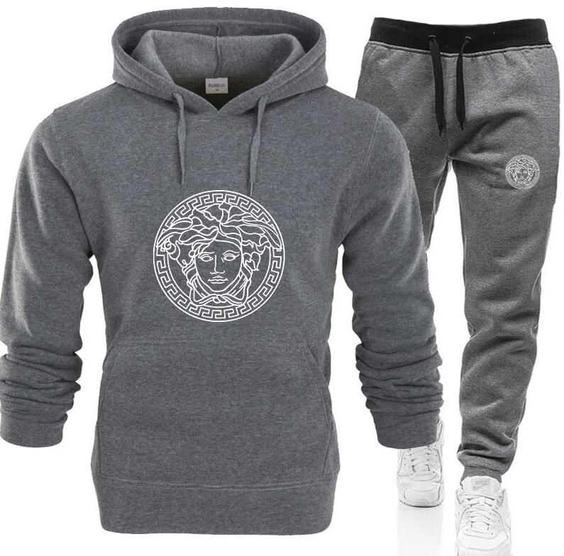 versace grey tracksuit