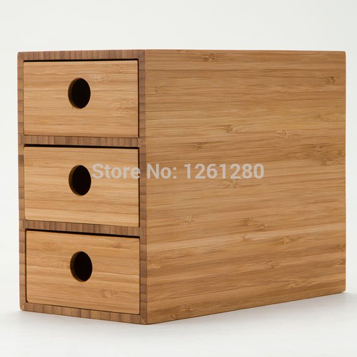 2019 Wooden Tool Cabinet Case Desk Storage Drawer Cosmetic Storage