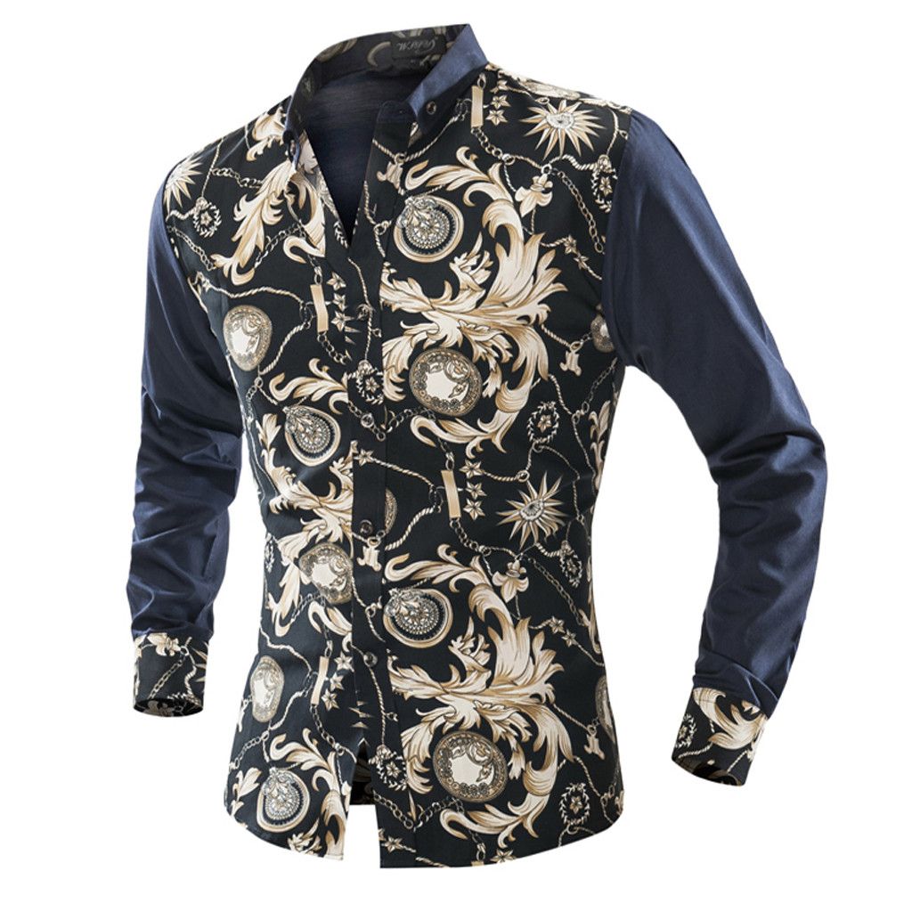 camisa de moda 2019 hombre