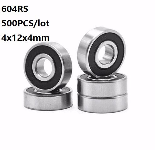 10 PCS MF95-2RS 5x9x3 Miniature Flanged Ball Bearings Rubber Sealed Bearing