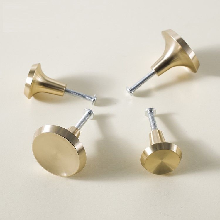 High Quality Home Furniture Parts Brass Drawing Surface Handles