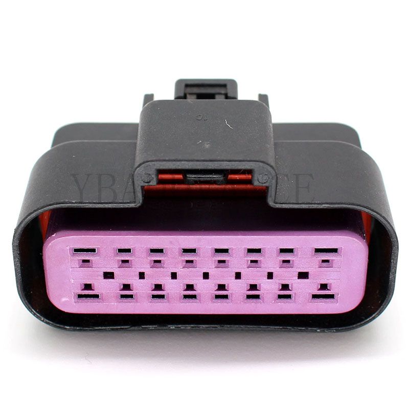 Automotive Delphi Pa66 Male Female 16 Pin Wiring Harness Connector