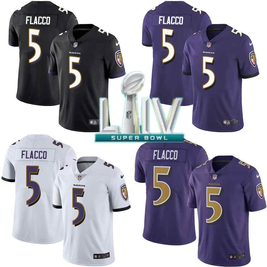 joe flacco stitched jersey