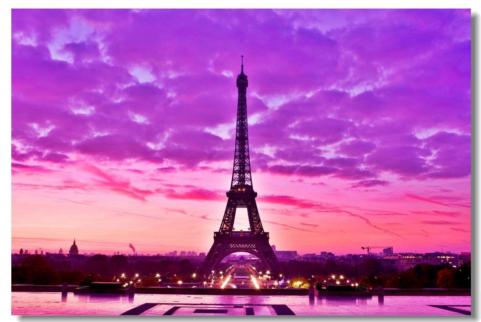 Compre Torre Eiffel, Paisaje De La Ciudad De París, Decoración De Pared