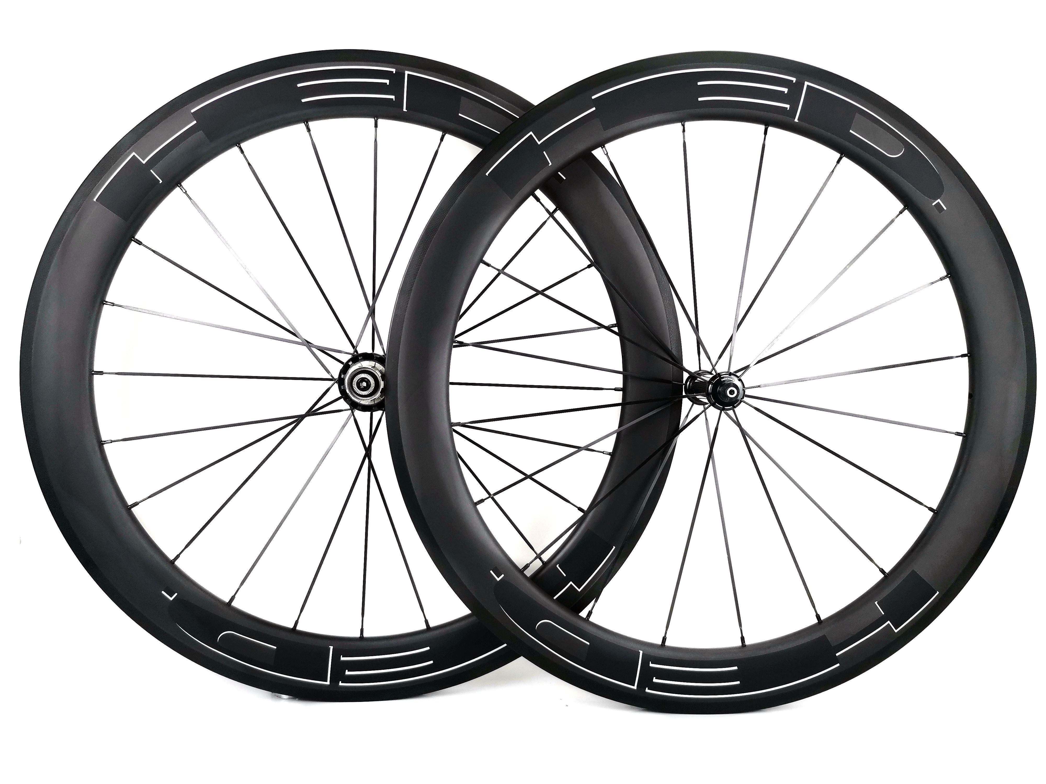 Acheter 700C Profondeur 60mm Roues Carbone Route Largeur 25mm Vélo