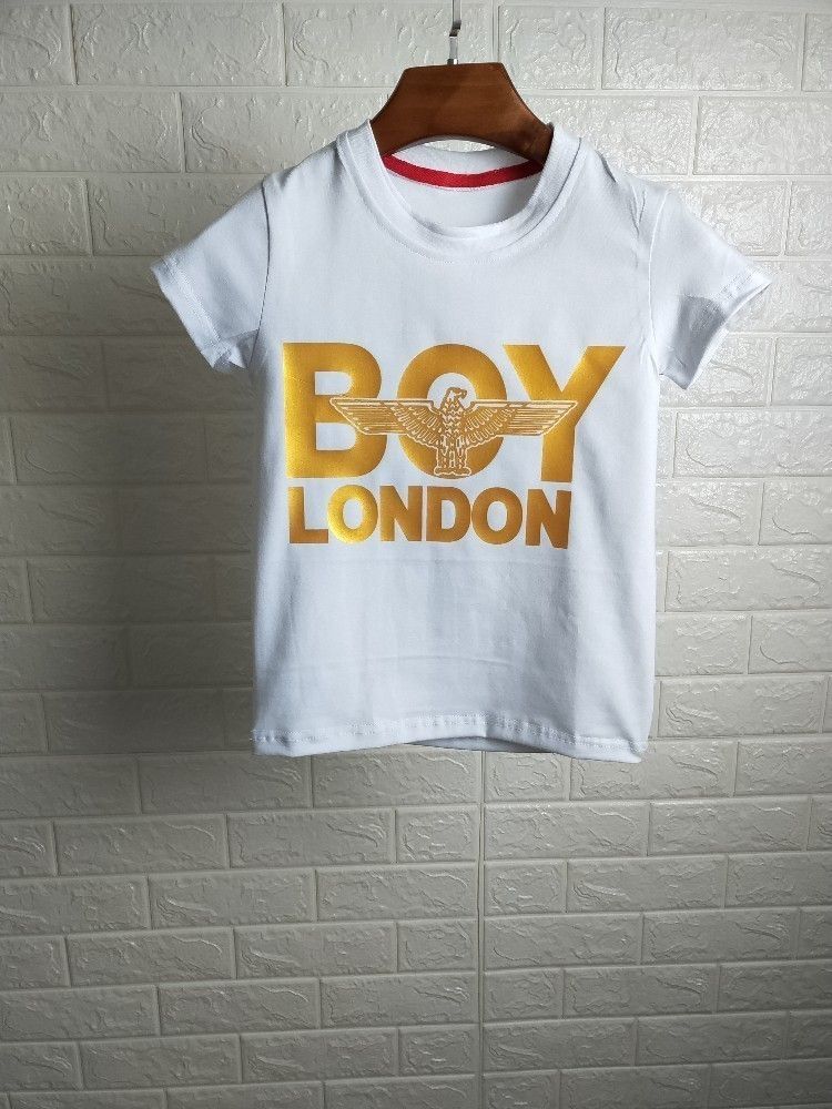 Bo Early Spring New Fashion Childrens T Shirt With Cotton Fabric Comfortable Fashion Golden Eagle Letter Print