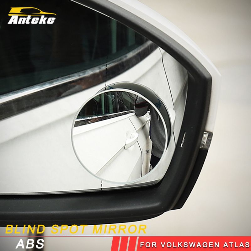 Anteke Auto Car Styling Gear Frame Blind Spot Mirror Trim Stickers Anteke Auto Car Styling Gear Frame Blind Spot Mirror Trim Stickers Cover Interior Accessories For Volkswagen Atlas 2018