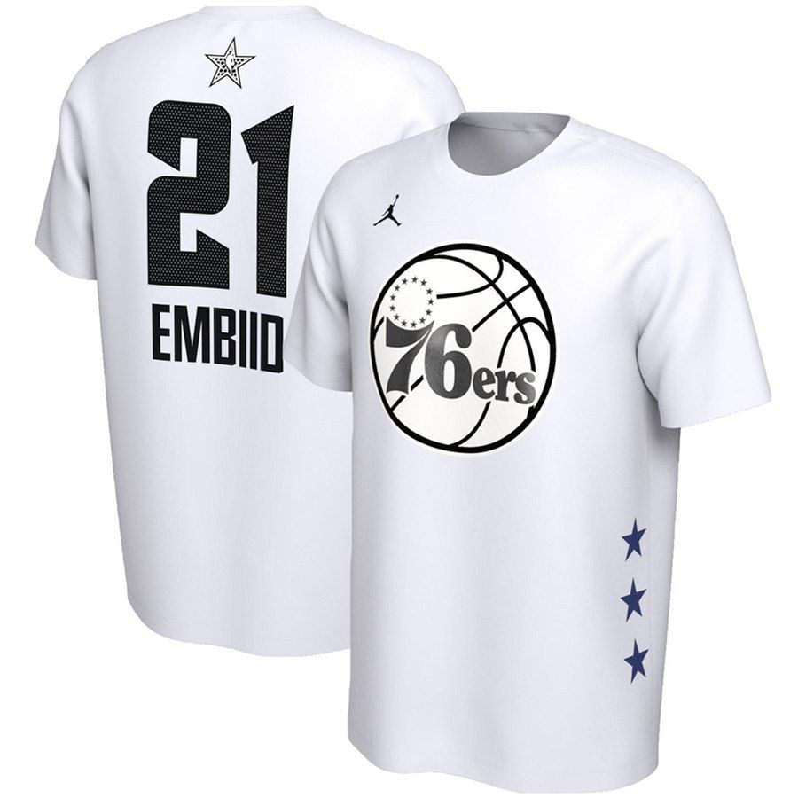 2020 21 Joel Embiid Philadelphia 76ers 2019 All Star Game Name