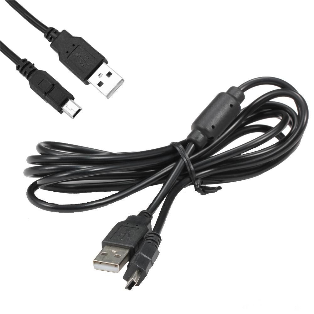 Compre 1.8 M / 5.9ft Gamepad Cable De Carga USB Para Playstation 3 Controladores Inalámbricos