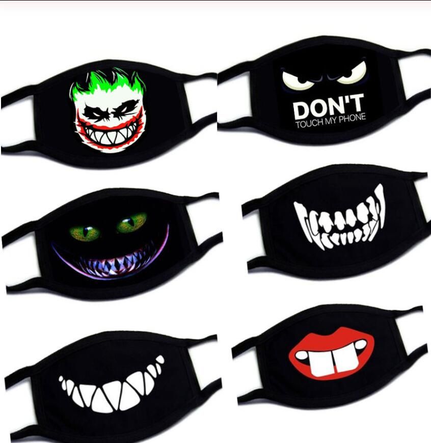 Cheap Fashion Cute Cartoon Face Mask Anti Unisex Dust Winter Warm Mouth
