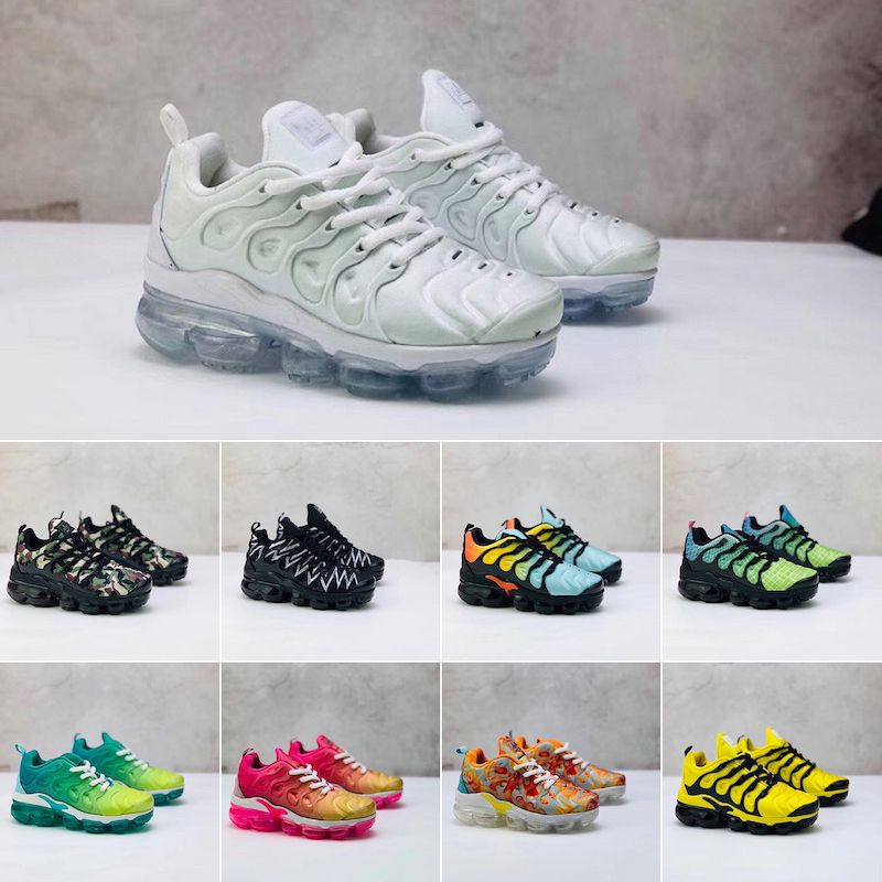 2019 Kids TN Plus Designer shoes Sports Running Shoes Children Boy Girls Trainers Tn Sneakers Classic Outdoor Toddler Shoes 24 35 2019 Kids TN Plus Designer shoes Sports Running Shoes Children Boy Girls Trainers Tn Sneakers Classic Outdoor Toddler Shoes 24 35