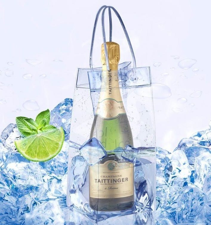 Wine Cooling Ice Bag PVC Bottle Beer Holder Gift Bags Wine Ice Bag