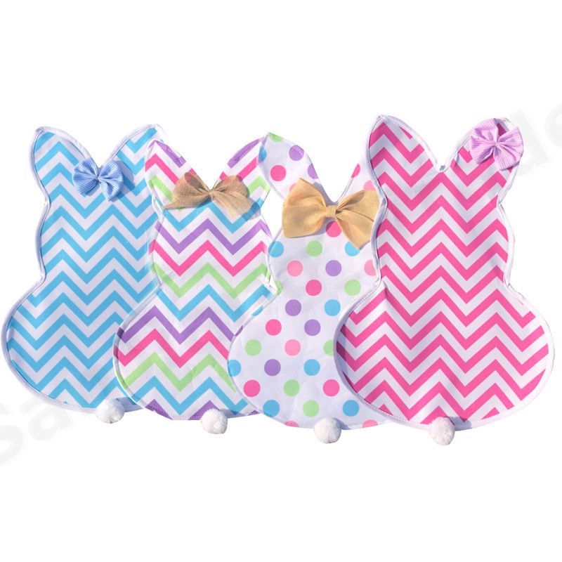 Kids Gifts Easter Bunny Ears Flag Outdoor Decoration 30 40cm