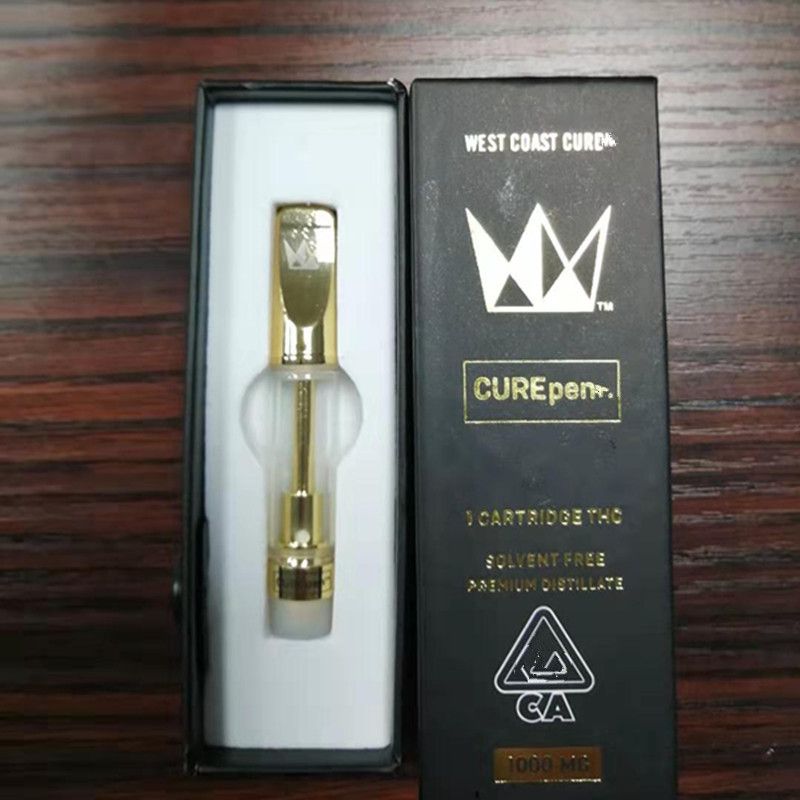 Cure PEN Carts West Coast Cure Vape Cartridges 1.0ml Gold Carts Ceramic