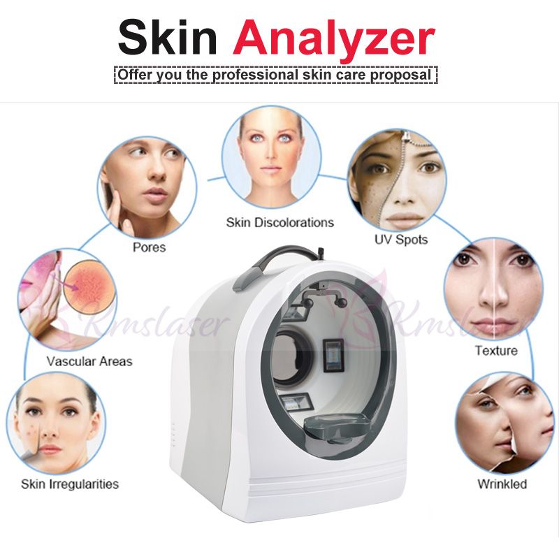 2019 NEW 3D Magic Mirror Facial Skin Analyzer Facial Device Used In Beauty Salons To Better Test