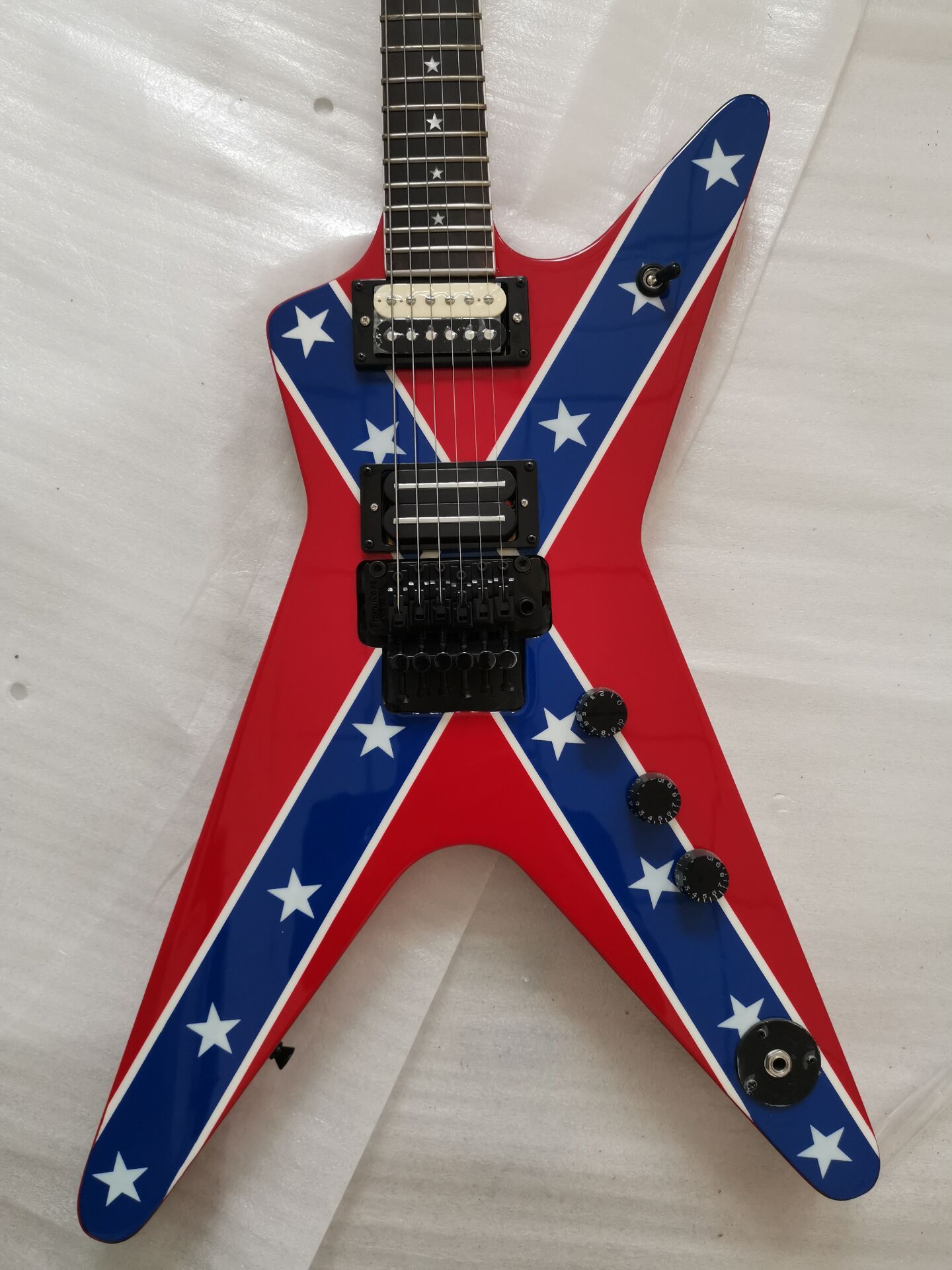 Rare Shaped Guitar Wash Dime 333 Dimebag Darrell Signature Rebel