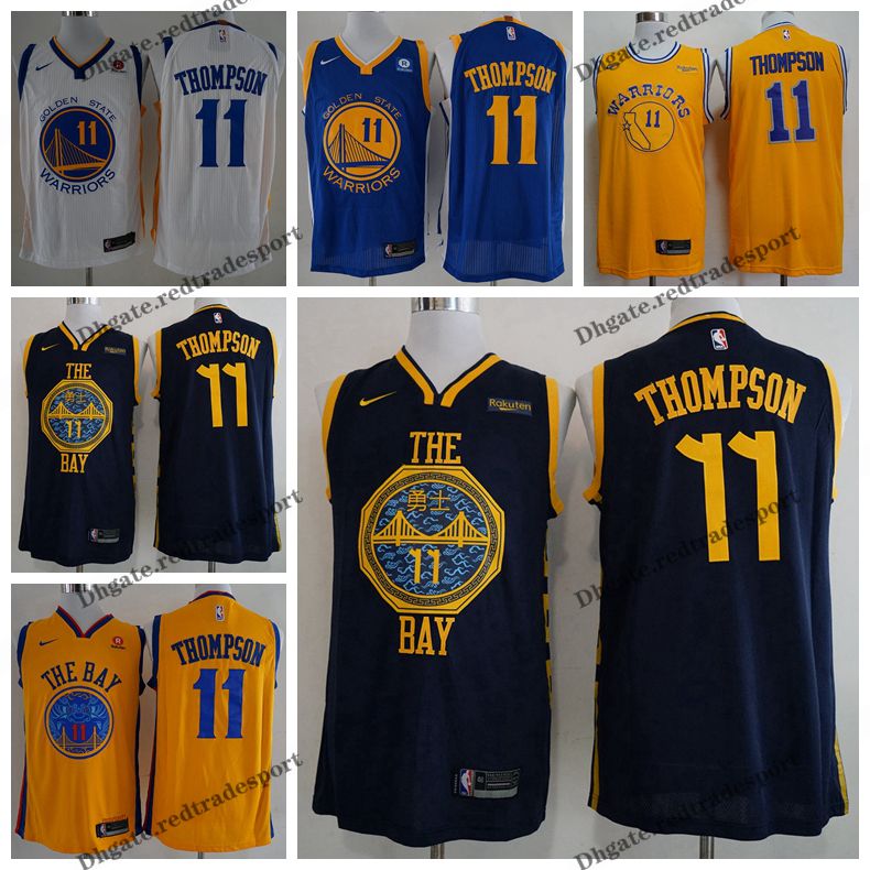 klay thompson jersey yellow