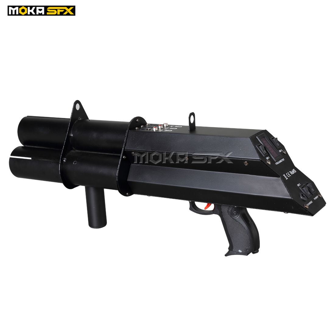 2021 3 Shot FX Electrical Confetti Gun Confetti Blower Hand Control DMX