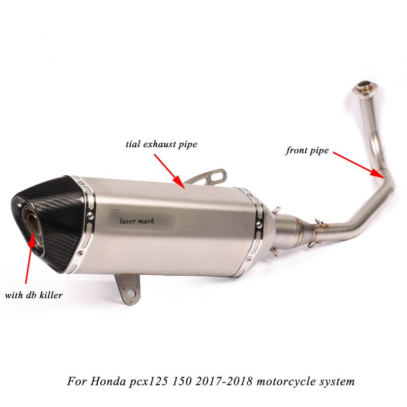 2019 Silp On For Honda Pcx 125150 2017 2018 Motorcycle Modification