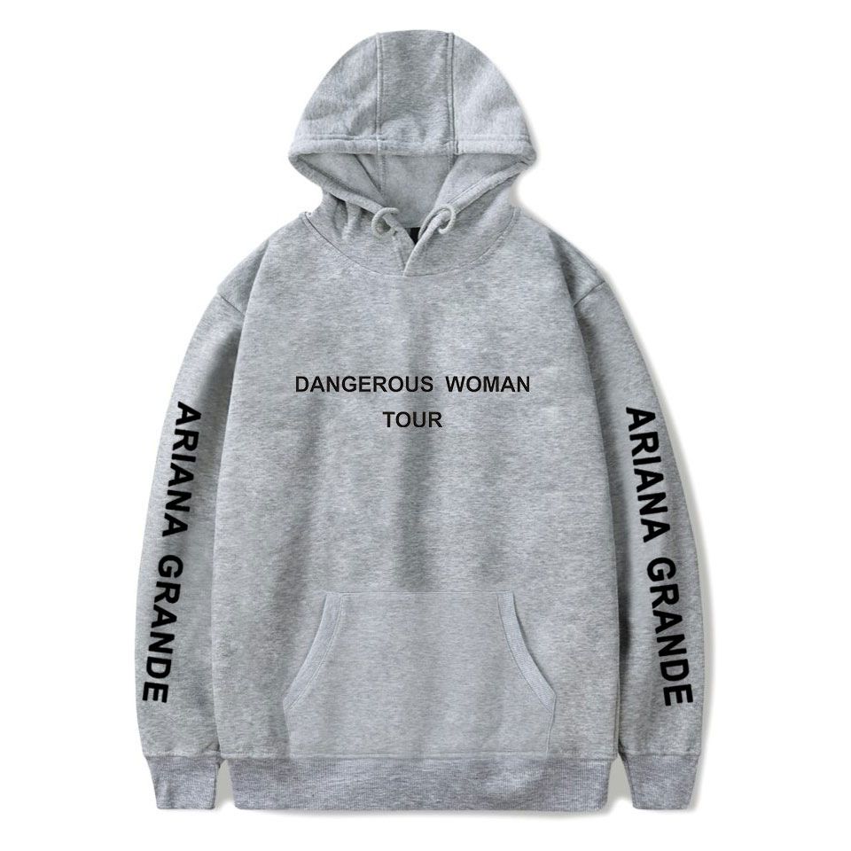 U CAN Ariana Grande Sweat-Shirt /à Capuche Sweat /à Capuche Unisexe Noir