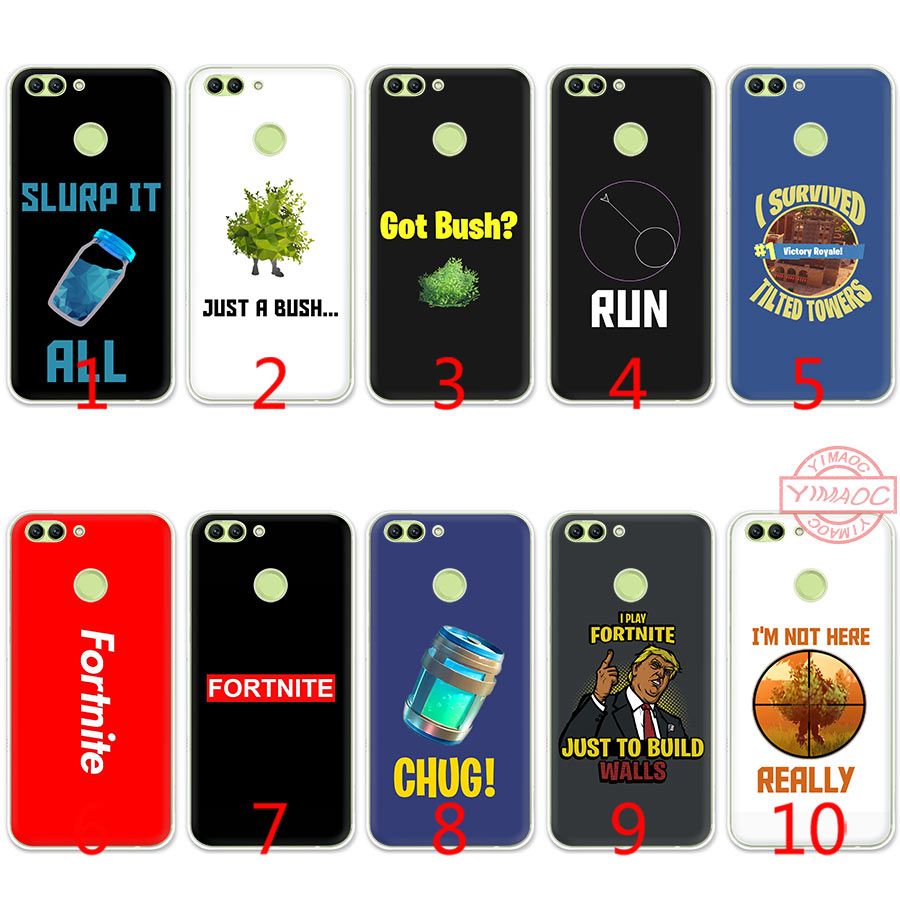 chehly na lyuboj telefon fortnite bush iskusstvo myagkij silikonovyj chehol tpu dlya huawei honor 7a 2gb pro 7c 7x 8 9 10 lite kryshka proizvodstvo chehlov dlya - fortnite honor 7x