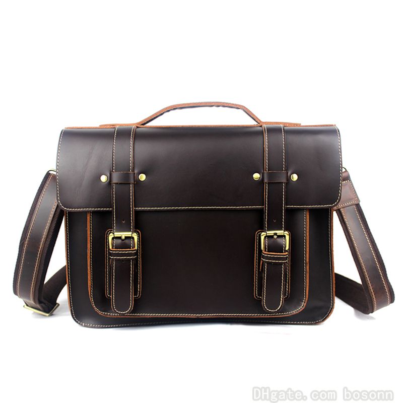 Hombro De Al Cuero Por Bolso Con Compre De Mayor Retro Solapa 8E1wY5q
