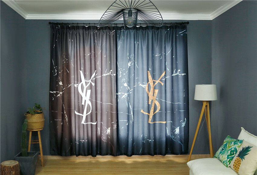 Großhandel Beliebte Logo Vorhang String Tür Fenster Zimmer