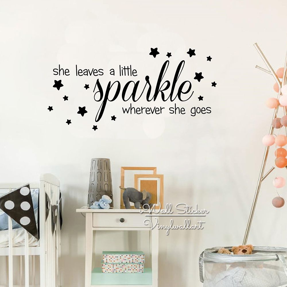 Children Room E Wall Decal Kids Star Sticker Vinyl Stickers Home Decor Living Q237
