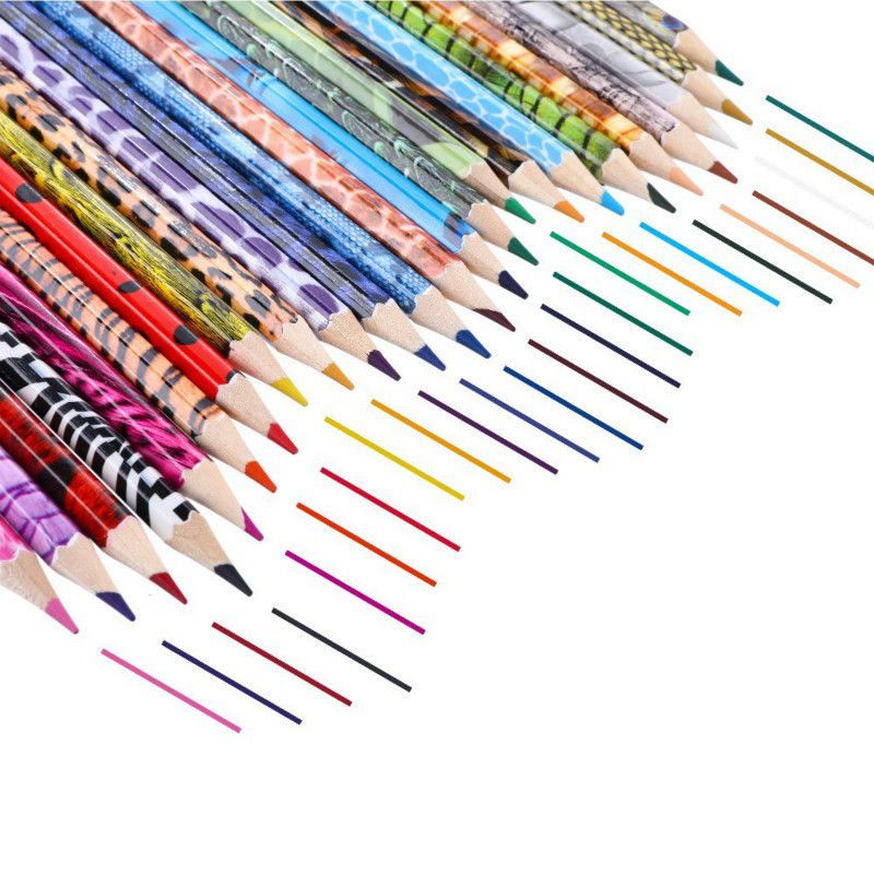 5 Pencils And 7 Pens Together Cost 50 2020 Colorful Cute Kawaii Wooden Colored Pencil Wood Rainbow Color