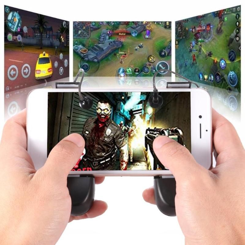 For Pugb Fortnited Free Fire Pubg Mobile Game Pad Phone Joystick L1 - for pugb fortnited free fire pubg mobile game pad phone joystic! k l1 r1 trigger button mobile controller gamepad for phone controller g! ames pc gamepad