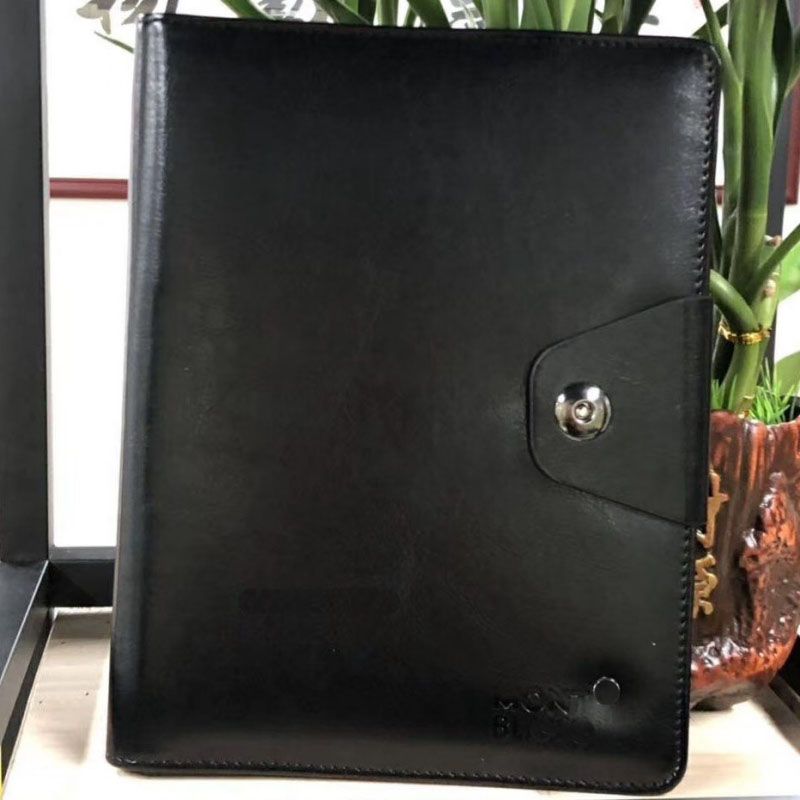 2020 Mens Handmade Leather Notepads Black Agenda Luxury Office School