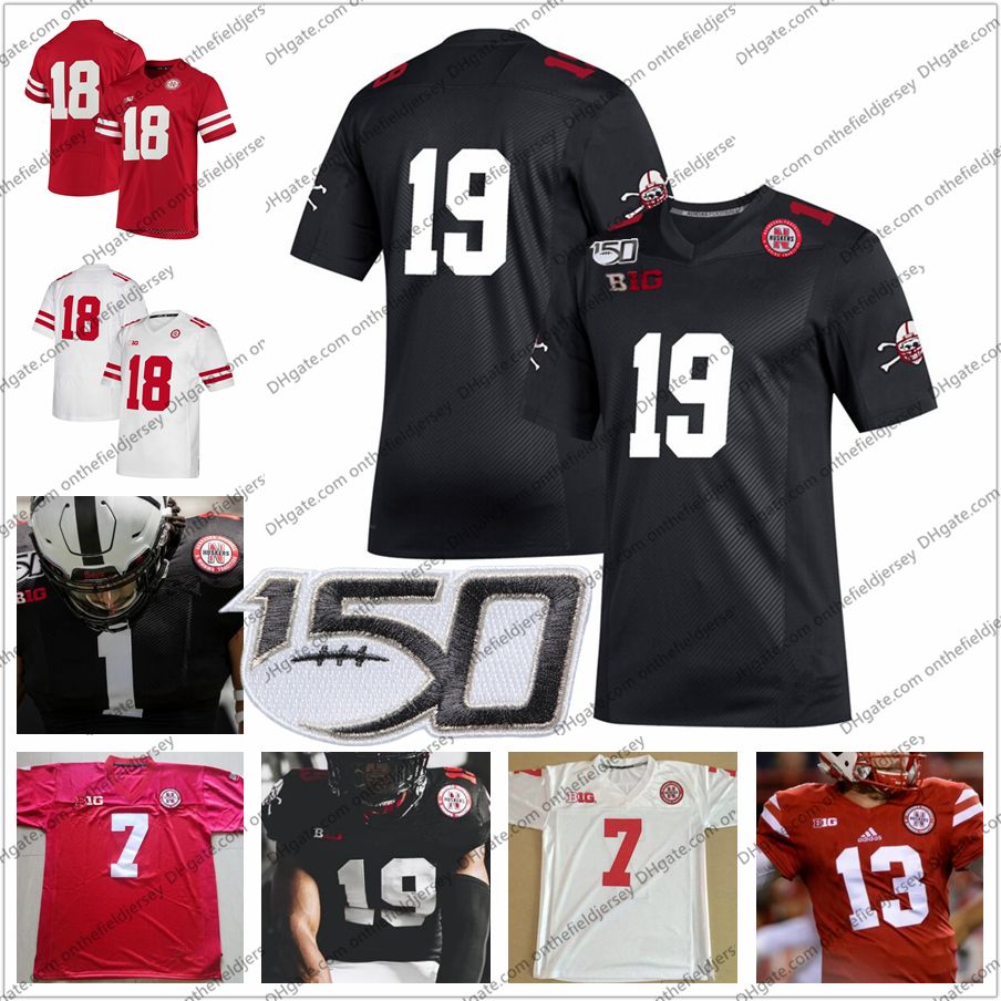 2020 Custom Nebraska Cornhuskers Football Jersey Any Name Number 2