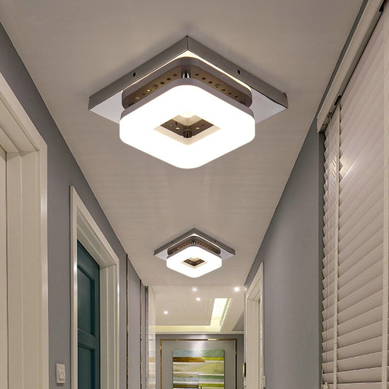 2019 Modern Flush Mount Ceiling Light Hallway Porch Balcony Lamp 2019 Modern Flush Mount Ceiling Light Hallway Porch Balcony Lamp Interior Lighting Surface Mounted Square Led Lights From Flymall 25 13 Dhgate