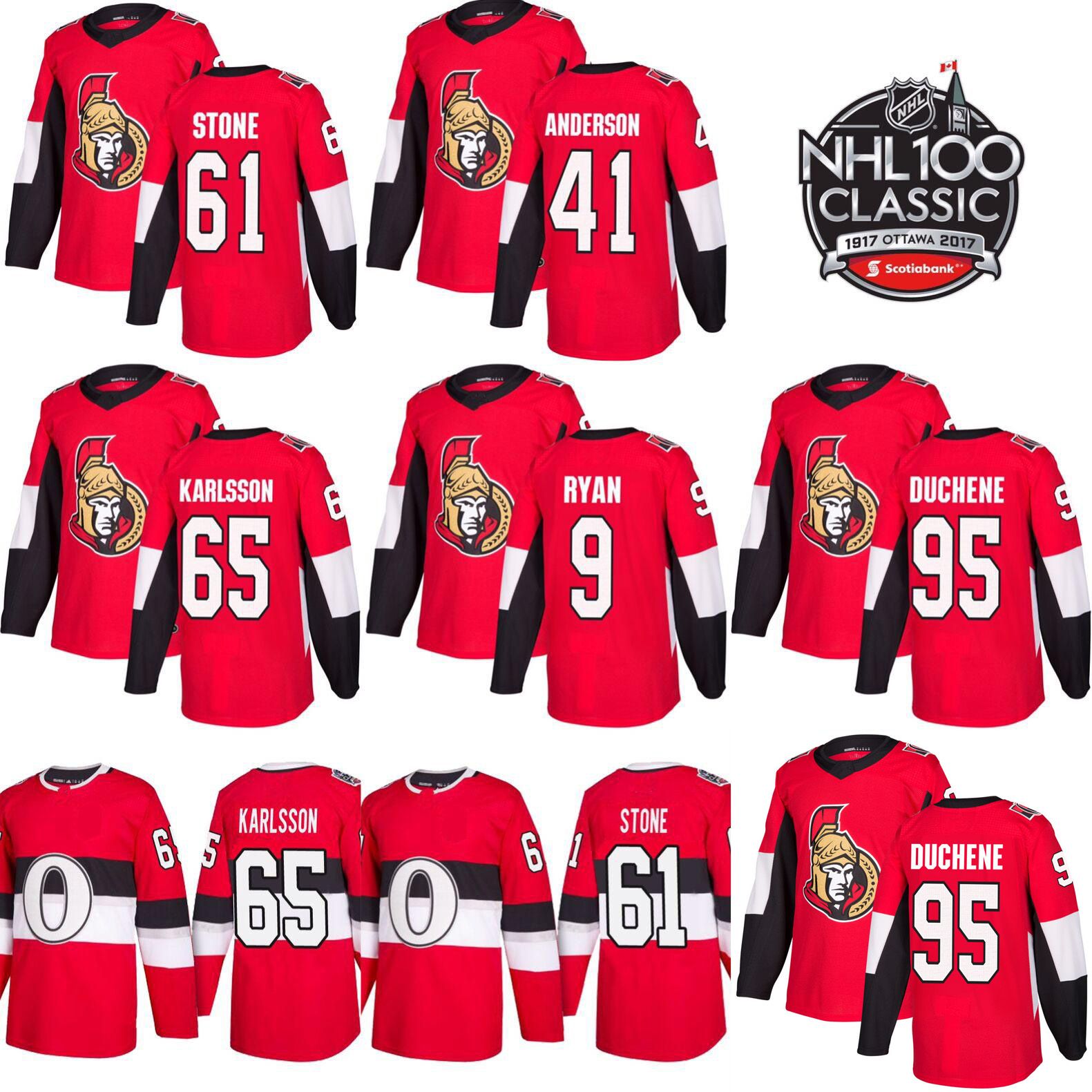 ottawa senators new jerseys