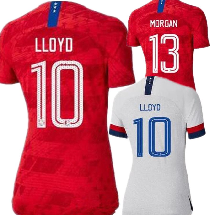 World Cup 2019 America Girl Soccer Jersey United States Home Away Shirt