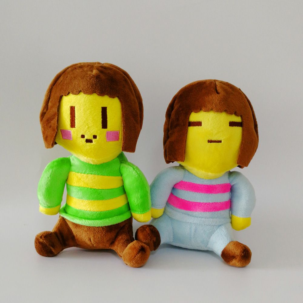 frisk and chara plush