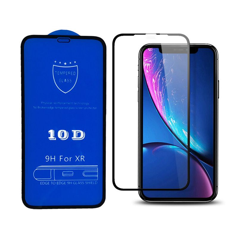 10D Full Coverage Glass Screen Protector For IPhone 11 Pro Max Xr Xs X