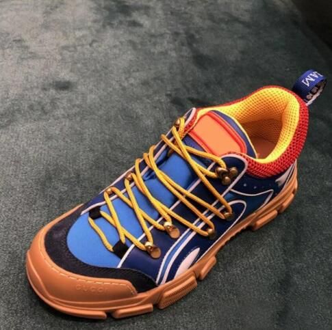 men's rhyton leather sneaker with wave