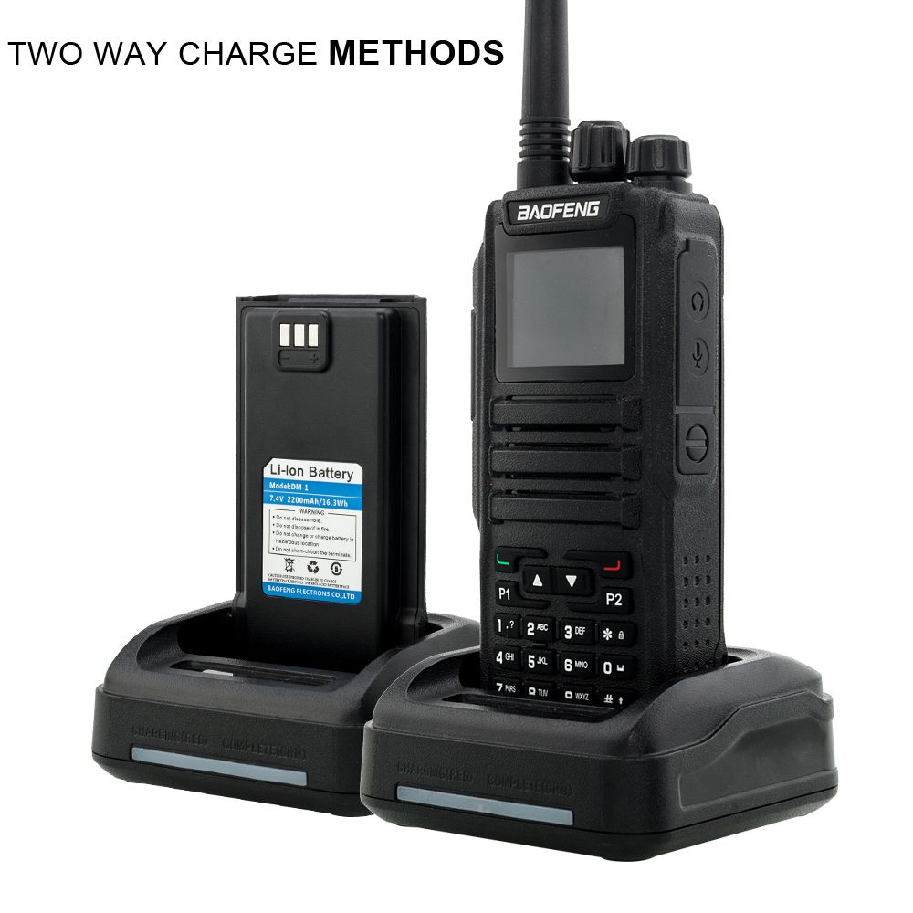 Baofeng DM 1701 Dual Band DMR Digital Radio Walkie Talkie Motorola