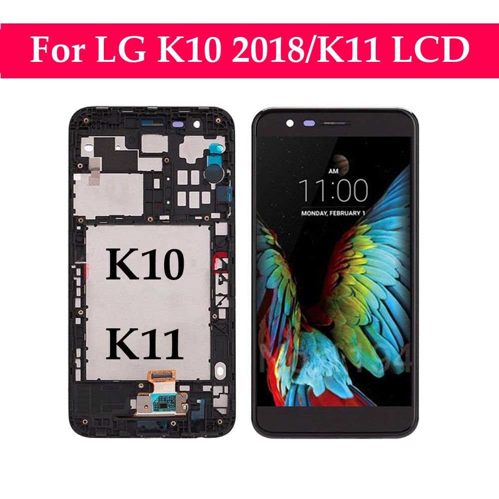 2021 5.3inch For LG K10 2018 K11 LCD Display With Touch Screen For LG