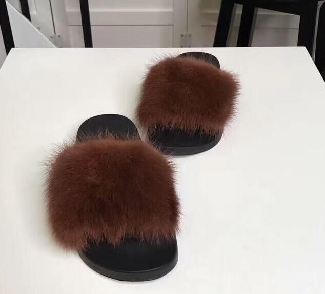 zapatillas Comprar visón de de nuevo de estilo primavera pelo lujo de gIvbf76yY