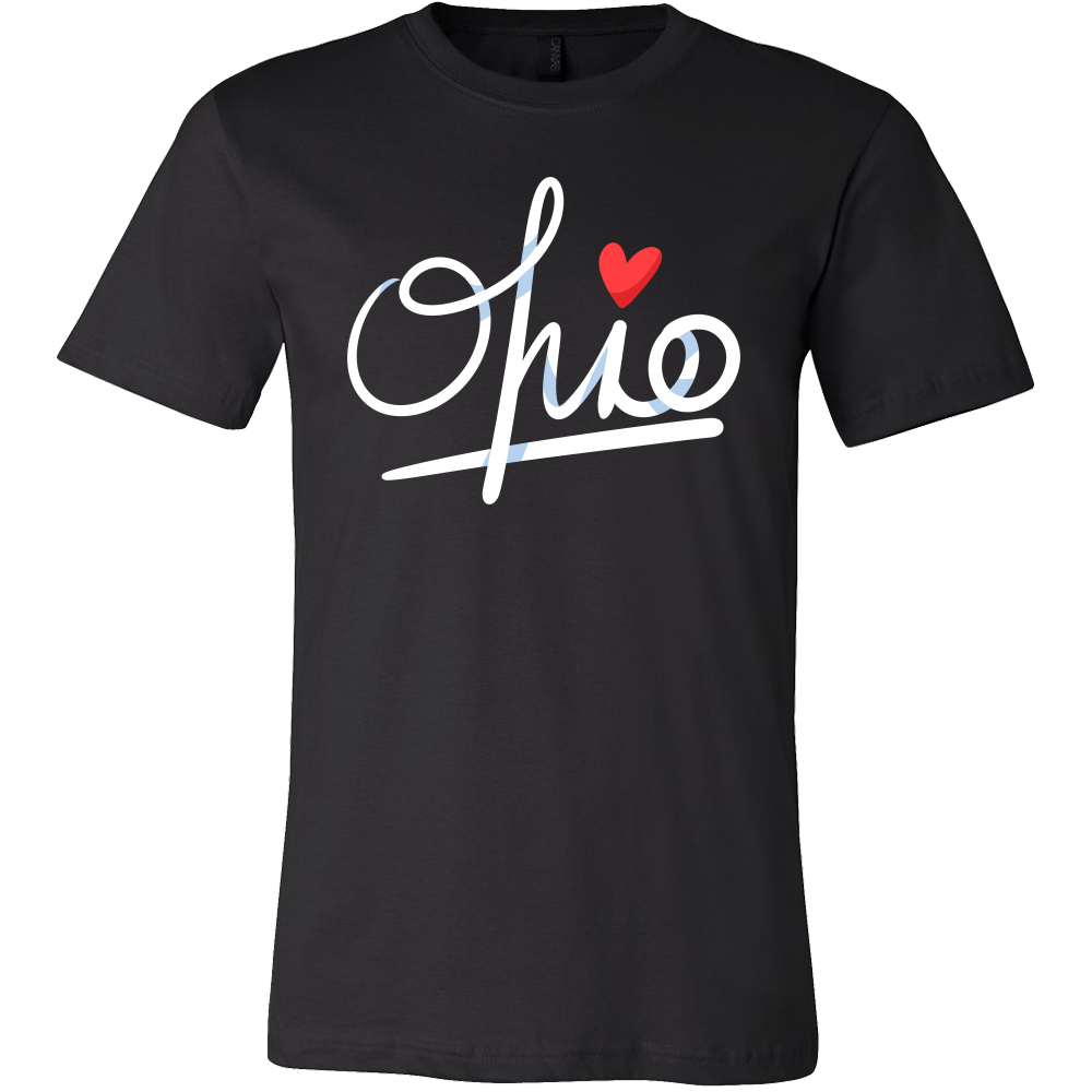 T Cotton Travel Classic Shirt  of Love T-shirt 100% Funny VINTAGE RETRO Ohio Ohio, Souvenir T-shirt State U.S.A