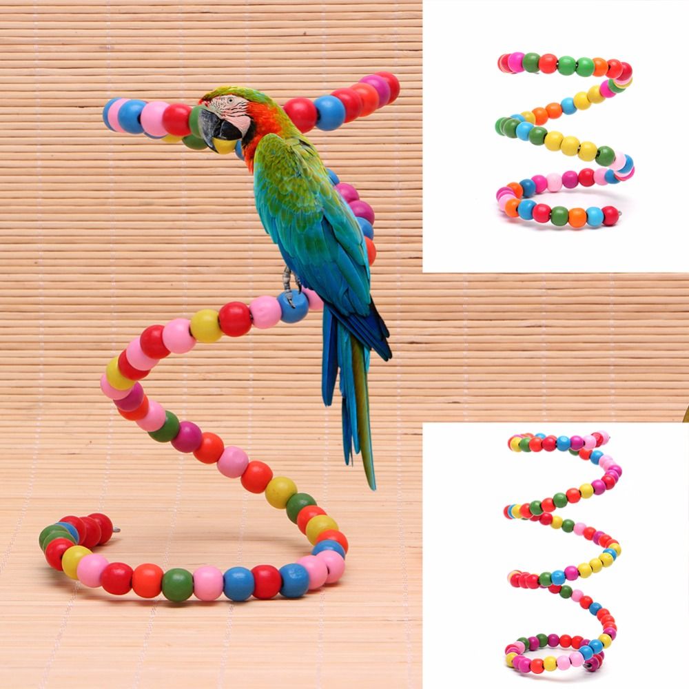 Loros Juguete Colorido Loros Pájaro Cockatiel Masticar Loros Juguete Colorido Loros Pájaro Cockatiel Masticar