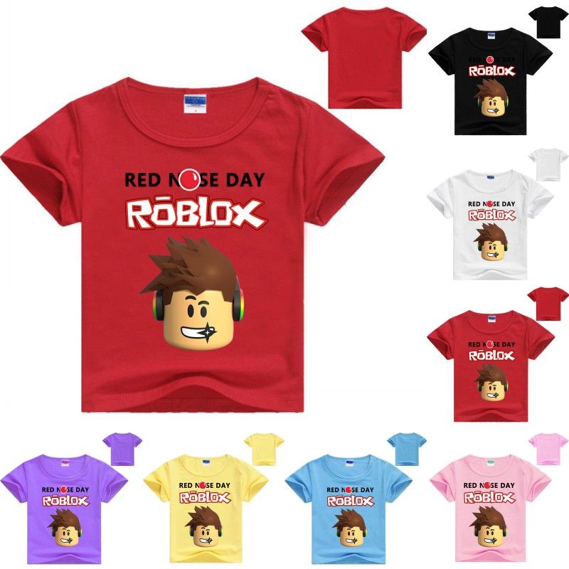 Boys And Girls Roblox Game Stardust Ethical Funny T Shirt Kids Summer Short Sleeve Tops Baby Cartoon Tees - 
