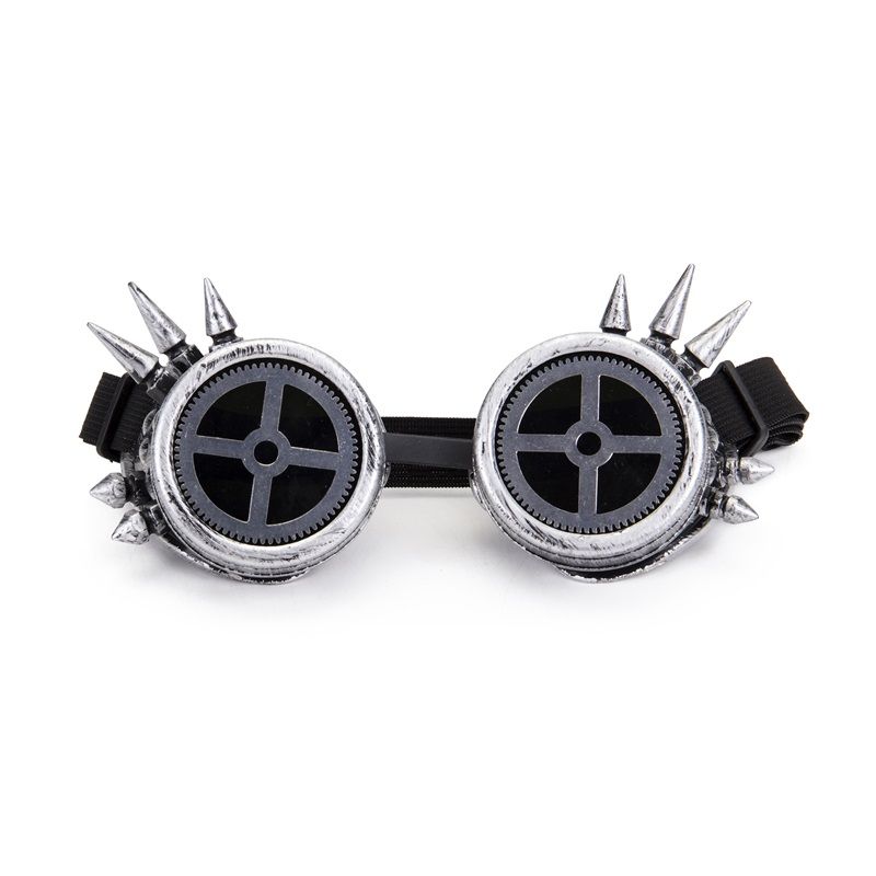 colore ROSSO 1x paio LENTI per Occhiali Steampunk Goggles