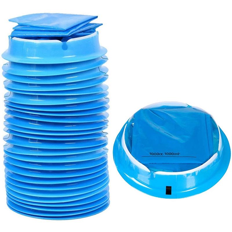 2020 25 Pack Disposable Emesis Bags Leakproof Vomit Bags Waste Disposal Sick Bag For Travel 