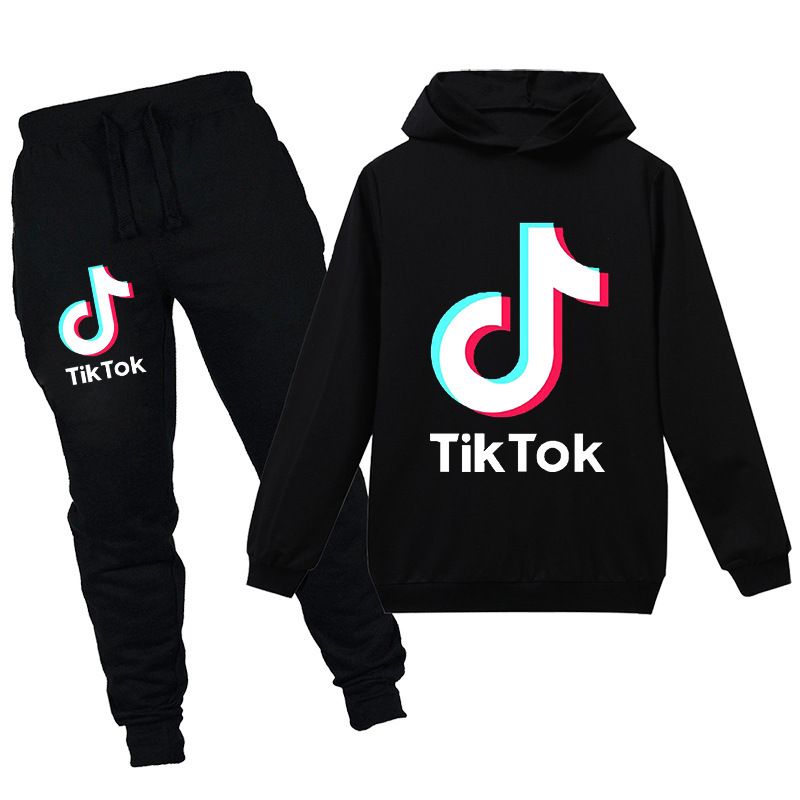 Teenmiro Tik Tok Two Pieces Clothes Sets For Boys Girls Spring Kids